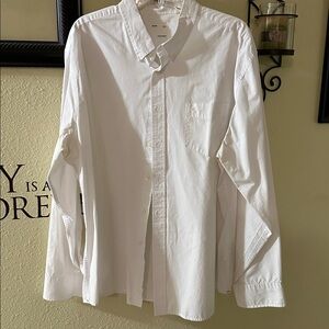 Dockers Cream Button-Up Shirt